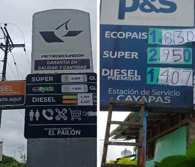 precio gasolina ecuador 2021 hoy